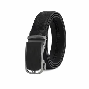 Herren Ledergürtel Automatische Schnalle Business Casual Spaltleder Riemen Mode Taillengürtel Für Herren