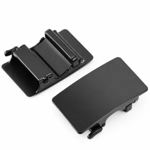 Minimalist flat alloy belt buckle for men workwear canvas nylon tactical belts new