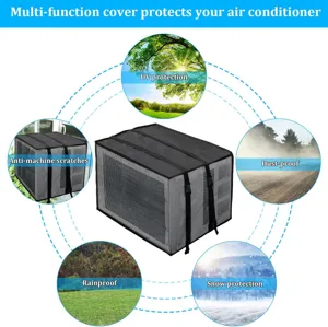 Outdoor air conditioner cover waterproof dustproof sun protection durable multi-function protector