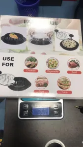 Broyeur de poulet manuel outil de cuisine hachoir a viande en plastique gadget de preparation