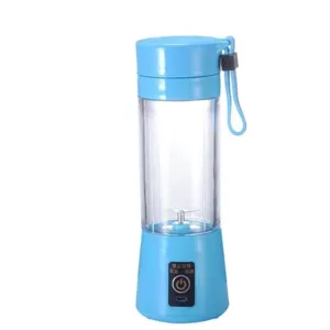 Tazza spremiagrumi elettrica portatile, mini frullatore personale per casa e viaggi, blu.