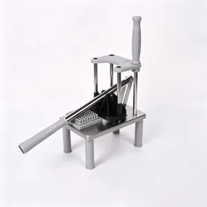 Large Manual Potato French Fry Cutter Stainless Steel Kitchen Slicer Press Vegetable Cutter Tool For Home Cooking