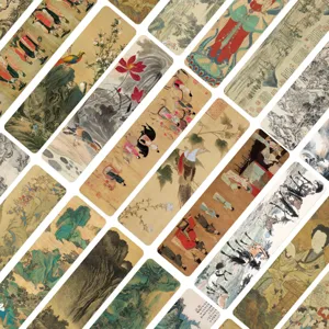 Chinese antieke schilderij bladwijzers 30 stuks traditionele kunst lees cadeautjes