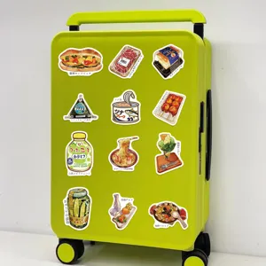 Japanese food stickers waterproof cute deco decal set for phone case laptop water bottle.