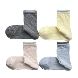Japanese vintage vine hollow breathable mesh mid-calf socks spring summer thin socks