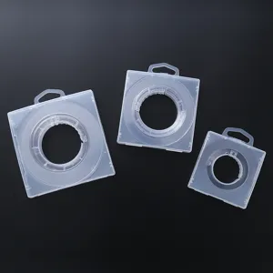 Bobine De Fil De Pêche En Plastique Transparent Planchette De Bobinage Pour Accessoire De Matériel De Pêche En Plein Air
