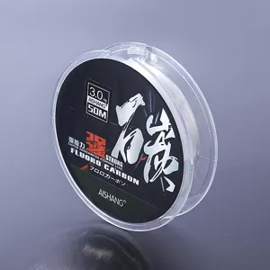 Carbon Fishing Line Fluorocarbon Sea Fishing Sub Line Main Line Wear Resistant High Strength Professional Fishing Tackle