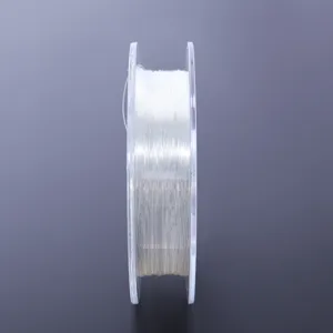 Clear Fluorocarbon Fishing Line 50M Strong Wear-Resistant Leader Line Spool Main Line