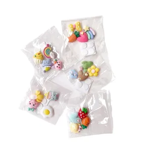 3D resin cartoon stickers DIY cute phone case crafts cup water bottle decoration accessories