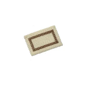 DIY embroidered patch, self-adhesive knitted cloth badge for clothes, journal and bag decoration.