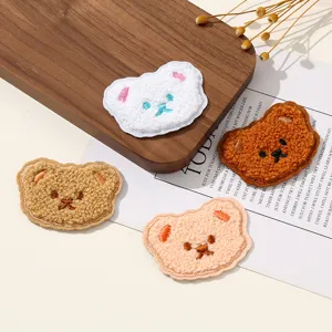 Creative bear embroidery patch DIY clothing accessories cute cartoon apparel decoration