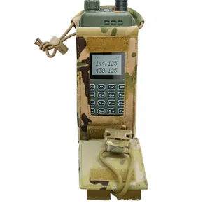 Tragbare Taktische Funkgerätetasche Outdoor-Sport Molle System Langlebige Nylon Walkie Talkie Tasche Für Herren