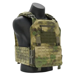 Tactical vest 1000D nylon quick release multi-terrain camouflage training gear!