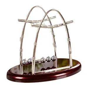 Péndulo de Newton en forma de vela bolas de equilibrio juguete de oficina decoración