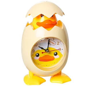 Sveglia carina pulcino guscio d'uovo per camera da letto bambini decorazione comodino regalo.