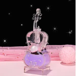 Acryl Violine Flüssigbewegung Timer Spielzeug, kreatives Öl Tropfen Desktop Ornament Geschenk.