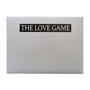 Valentine's day love game scratch off poster date night challenge greeting card package