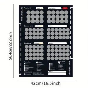 Couples dating night scratch off poster romantic challenge game poster 56x42cm adult love gift