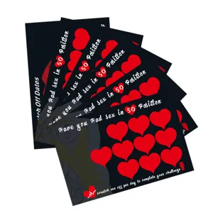 Cartes à gratter de positions sexuelles pour couples jeu d'amour romantique cadeau adulte