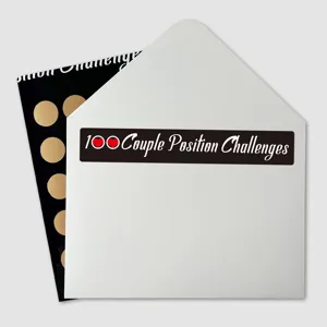 Couple position challenge scratch off poster 100 romantic games adult gift for lovers