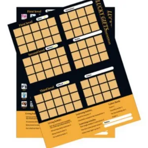 Scratch off reward challenge poster, fun habit tracker date night game card for couples.