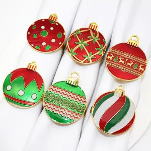 Christmas Napkin Rings Set Alloy Christmas Tree Elk Color Ball Napkin Holders Festive Table Decoration Dinner Party Home Decor