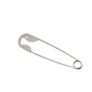 Grande pince à cheveux épingle de sûreté métal minimaliste créative pour chignon élégant.