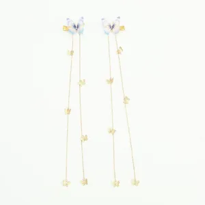 Elegante Schmetterling Quaste Haarklammer für Damen Seite Haarstyling exquisite Kopfbedeckung