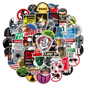 Autocollants de Graffiti de Dessin Animé Imperméables Pack de Stickers en Vinyle Pour Casque Guitare Ordinateur Portable Skateboard