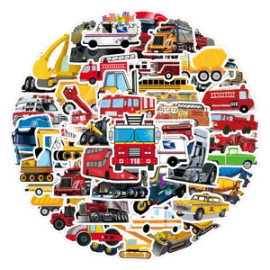 50 Stk. Cartoon Auto Aufkleber Kinder Wasserdichte Vinyl Sticker für Laptop Tasse
