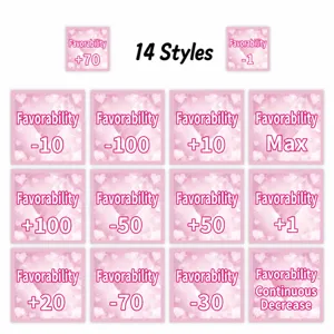 14pcs favorability expression meme roll stickers decorative car tablet helmet skateboard