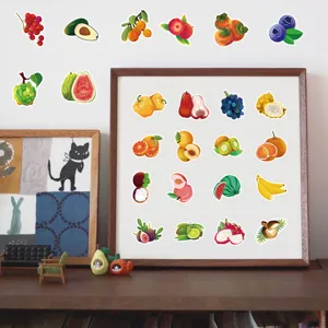 Pegatinas de frutas bonitas e impermeables para funda de teléfono, portátil y guitarra.