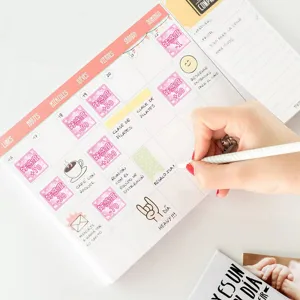 Cute favorability expression sticker pack for planner journal decoration, aesthetic stationery.