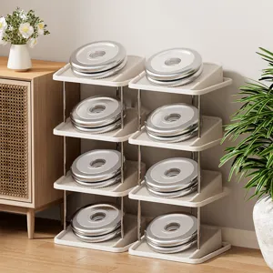 Multi-layer shoe rack for home entrance shoe storage and small narrow shoe cabinet display