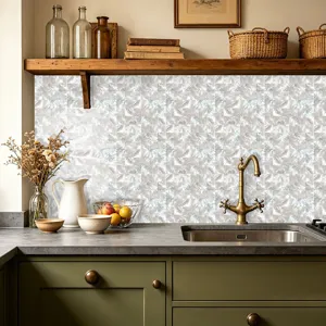 Adhesivo de azulejos impermeable cocina placa contra salpicaduras papel pintado