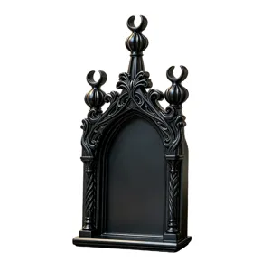 Gotisches schwarzes 3D Deko-Regal Wandbehang retro dunkle Heim Party Zimmer Deko Art.