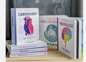 Baby science enlightenment picture book set, early education card book for kids learning.