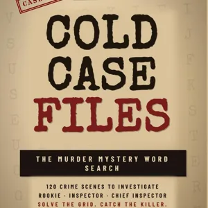 Cold Case Files Mystery Game Book Crime Scene Investigations Detective Puzzle Game Recycled Paper Entertainment Gift