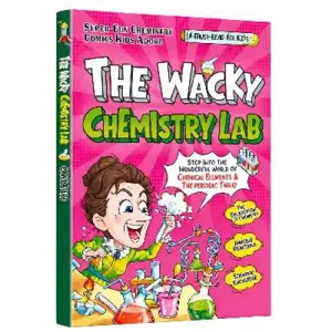 Cartoon Chemistry Laboratory Spiral Notebook Student Writing Journal Diary School Office Stationery Gift