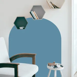 Adesivo murale arco Boho per soggiorno camera da letto sfondo decorazione PVC
