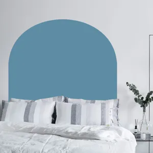 Adesivo murale arco boho dettaglio, murale PVC autoadesivo minimalista per sfondo camera.
