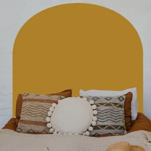 Adesivo murale ad arco Boho per decorazione sfondo camera e salotto, PVC adesivo.