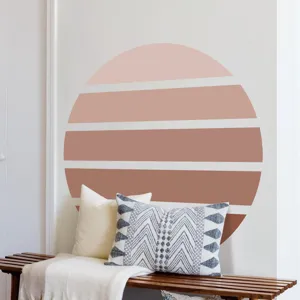 Boho Wandaufkleber selbstklebende PVC Tapete Wandtattoo fuer Wohnzimmer Schlafzimmer.