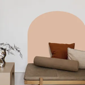 Adesivo murale arco Boho carta da parati in PVC autoadesiva per soggiorno camera da letto.