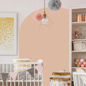 Adesivo murale arco Boho carta da parati in PVC stacca e attacca per decorazione camera