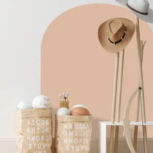 Adesivo murale arco Boho per soggiorno camera da letto sfondo decorazione murale PVC