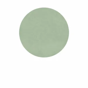 Round Boho Wall Sticker PVC Carpet Mat Green Watercolor Minimalist Decor 50-150cm