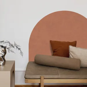 Boho bohemian arch wall sticker for living room bedroom home decor self adhesive PVC mural.