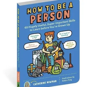 Libro de aprendizaje de habilidades de vida How To Be A Person guia educativa para ninos