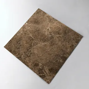 Brown marble texture anti-slip tile sticker waterproof wear-resistant floor wall sticker